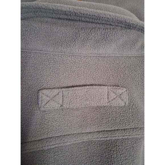 Duluth Trading Co. XL/Tall Mens Gray Fleece Snap-Front Shirt Jacket - Picture 8 of 9